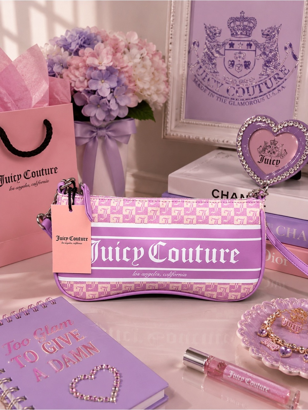 Juicy couture fashionista shoulder‎ bag